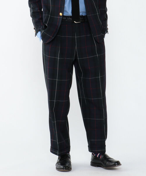 BEAMS PLUS（ビームスプラス）の「BEAMS PLUS / 2プリーツ カラー ワイドトラウザーズ（スラックス・メンズ・バーガンディー/ブラウン/その他/グリーン・L/M/S/XL）」の12枚目の写真