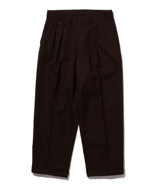 BEAMS PLUS（ビームスプラス）の「BEAMS PLUS / 2プリーツ カラー ワイドトラウザーズ（スラックス・メンズ・バーガンディー/ブラウン/その他/グリーン・L/M/S/XL）」の14枚目の写真