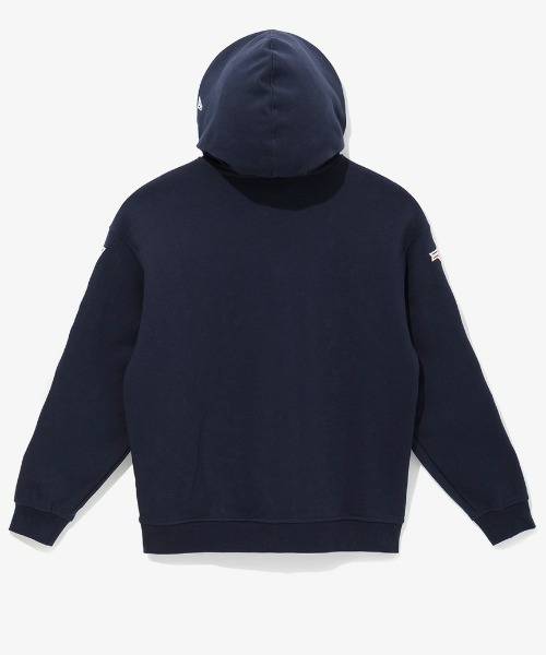 NEW ERA(ニューエラ)の「NEW ERA/ニューエラ MLB メジャーリーグ ベースボールパーカー/ニューヨークヤンキース 裏起毛 ワンポイント ロゴフーディ 13353871/13353872(パーカー・メンズ・グレー/ネイビー・M/L/XL/XXL)」の18枚目の写真