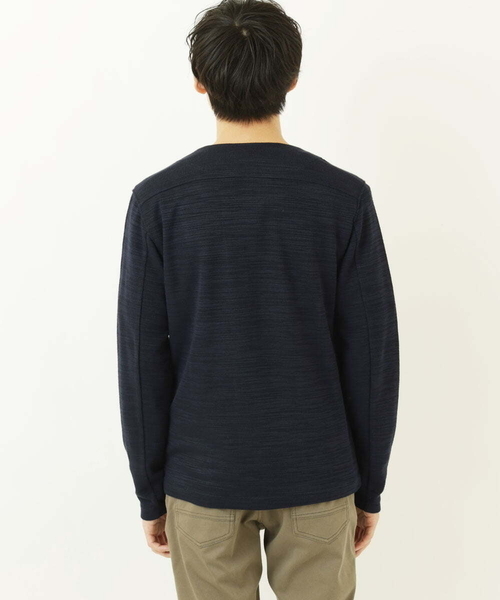 MK MICHEL KLEIN HOMME (エムケーミッシェルクランオム)の「スラブジャケット(ノーカラージャケット・メンズ・ブラック/ネイビー・44/46/48/51)」の11枚目の写真