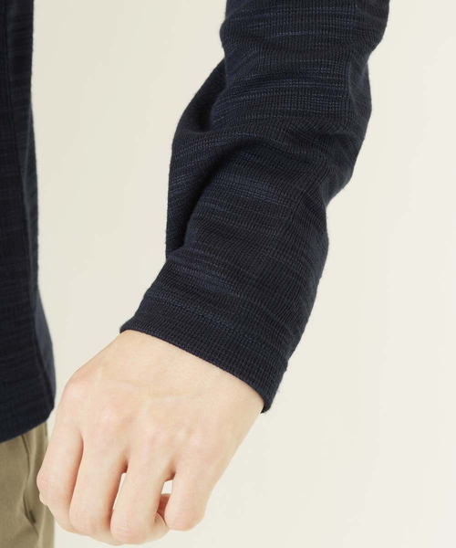 MK MICHEL KLEIN HOMME (エムケーミッシェルクランオム)の「スラブジャケット(ノーカラージャケット・メンズ・ブラック/ネイビー・44/46/48/51)」の14枚目の写真