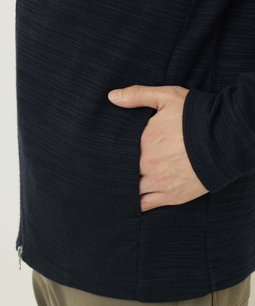 MK MICHEL KLEIN HOMME (エムケーミッシェルクランオム)の「スラブジャケット(ノーカラージャケット・メンズ・ブラック/ネイビー・44/46/48/51)」の15枚目の写真