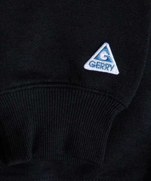 GERRY(ジェリー)の「【ag】〔GERRY/ジェリー〕 裏毛 フロントロゴ刺繍 バックロゴプリント クルーネックスウェット(スウェット・メンズ・ダークグリーン/アッシュグレー/ブラック/ホワイト・X-LARGE/MEDIUM/LARGE)」の9枚目の写真