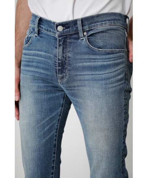 AZUL by moussy（アズールバイマウジー）の「A PERFECT DENIM Ⅱ/アパーフェクトデニムⅡ（デニムパンツ・メンズ・ブラック/ブルー/ワンウォッシュ・SMALL/MEDIUM/X-SMALL/LARGE/X-LARGE）」の19枚目の写真