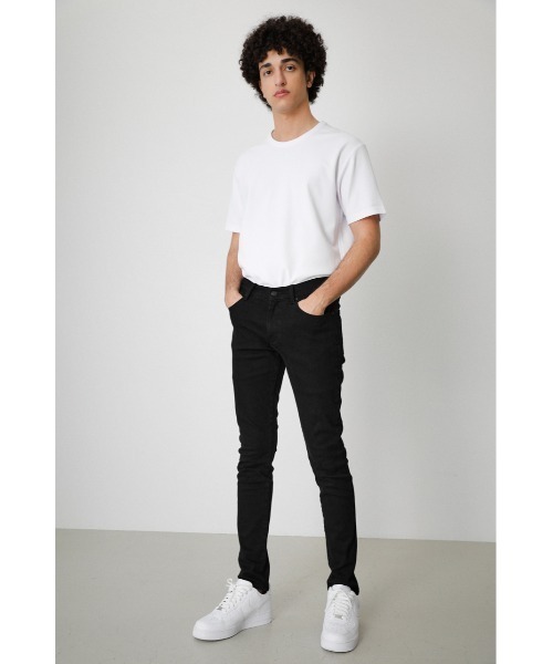 AZUL by moussy（アズールバイマウジー）の「A PERFECT DENIM Ⅱ/アパーフェクトデニムⅡ（デニムパンツ・メンズ・ブラック/ブルー/ワンウォッシュ・SMALL/MEDIUM/X-SMALL/LARGE/X-LARGE）」の6枚目の写真