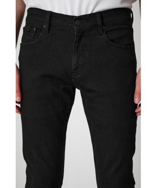 AZUL by moussy（アズールバイマウジー）の「A PERFECT DENIM Ⅱ/アパーフェクトデニムⅡ（デニムパンツ・メンズ・ブラック/ブルー/ワンウォッシュ・SMALL/MEDIUM/X-SMALL/LARGE/X-LARGE）」の10枚目の写真