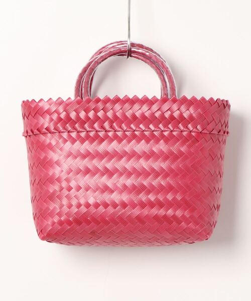 Kastane（カスタネ）の「【MEKEARISA】MEKEARIBAG無地S22（かごバッグ・レディース・ブルー系その他/グリーン系その他/ピンク系その他・SMALL）」の4枚目の写真