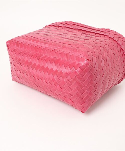 Kastane（カスタネ）の「【MEKEARISA】MEKEARIBAG無地S22（かごバッグ・レディース・ブルー系その他/グリーン系その他/ピンク系その他・SMALL）」の5枚目の写真