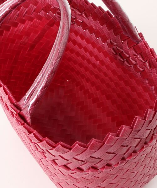 Kastane（カスタネ）の「【MEKEARISA】MEKEARIBAG無地S22（かごバッグ・レディース・ブルー系その他/グリーン系その他/ピンク系その他・SMALL）」の6枚目の写真