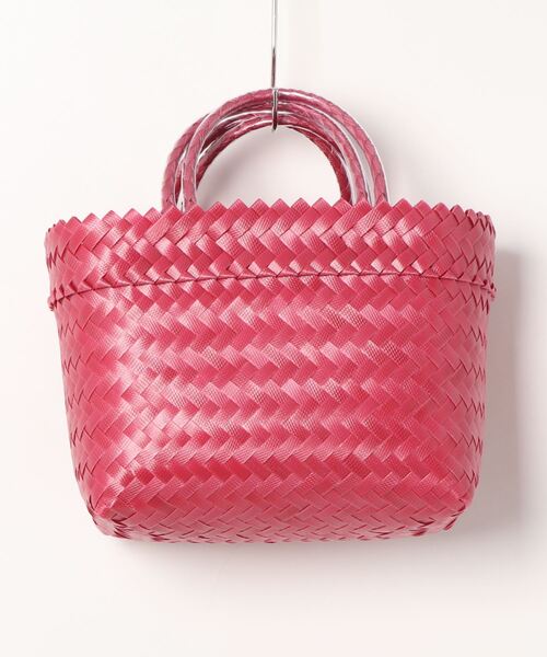 Kastane（カスタネ）の「【MEKEARISA】MEKEARIBAG無地S22（かごバッグ・レディース・ブルー系その他/グリーン系その他/ピンク系その他・SMALL）」の13枚目の写真