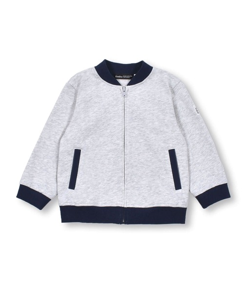 BeBe/ミニウラゲ バック ロゴ ブルゾン ベビー (80~90cm)