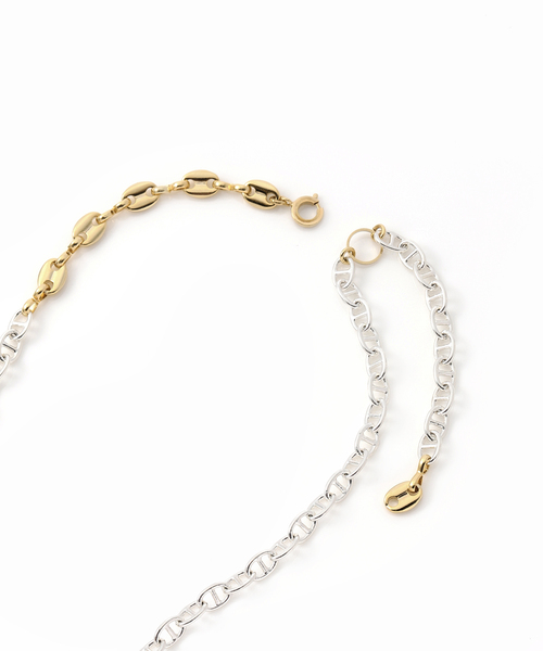 Soierie（ソワリー）の「【Soierie/ソワリー】レイヤードネックレス 3P MIX（ネックレス・レディース・シルバー・FREE）」の10枚目の写真