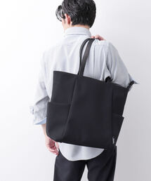 Un coeur | 【Un coeur/アンクール】レザーハンドルトートバッグ K902091 オンオフ兼用(トートバッグ)