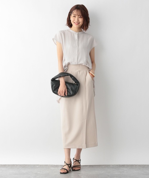 GLOBAL WORK(グローバルワーク)の「ワンハンドルラウンドバッグ/一部店舗限定/349582(ハンドバッグ・レディース・ブラック/ホワイト/パープル系その他2・FREE)」の4枚目の写真