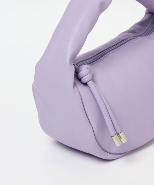 GLOBAL WORK(グローバルワーク)の「ワンハンドルラウンドバッグ/一部店舗限定/349582(ハンドバッグ・レディース・ブラック/ホワイト/パープル系その他2・FREE)」の16枚目の写真