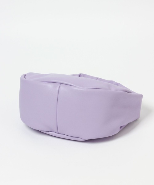 GLOBAL WORK(グローバルワーク)の「ワンハンドルラウンドバッグ/一部店舗限定/349582(ハンドバッグ・レディース・ブラック/ホワイト/パープル系その他2・FREE)」の17枚目の写真