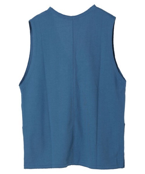 Green　Parks（グリーンパークス）の「深Vネック裏毛ベスト（ベスト・レディース・ブルー/ダークグレー/ダークネイビー・FREE）」の12枚目の写真