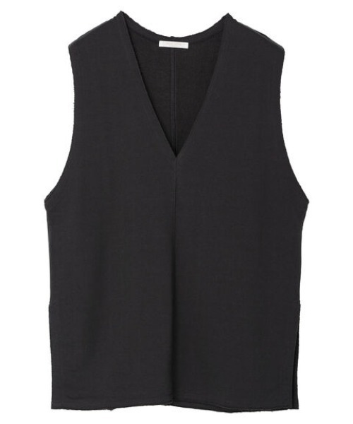 Green　Parks（グリーンパークス）の「深Vネック裏毛ベスト（ベスト・レディース・ブルー/ダークグレー/ダークネイビー・FREE）」の18枚目の写真