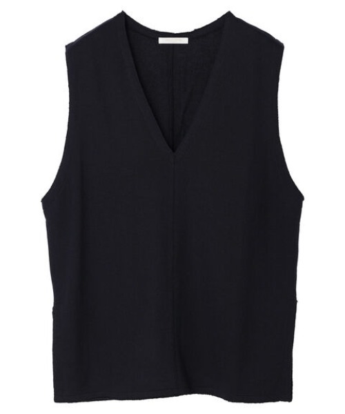 Green　Parks（グリーンパークス）の「深Vネック裏毛ベスト（ベスト・レディース・ブルー/ダークグレー/ダークネイビー・FREE）」の20枚目の写真