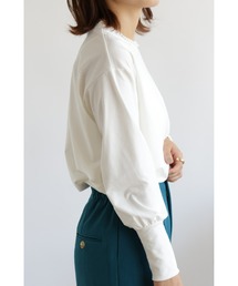 &. NOSTALGIA | 【ZOZO限定】ロングカフスパフスリーブカットソー【2022AW新作】(Tシャツ/カットソー)