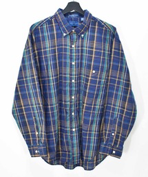 VINTAGE | 【ヴィンテージ古着】80's TOWN CRAFT / タウンクラフト 長袖 ボタンダウン チェックシャツ(シャツ/ブラウス)