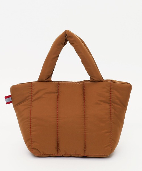 COOCO（クーコ）の「キルティングミニトートバッグ（トートバッグ・レディース・ブラック/オレンジ/キャメル/イエロー×グリーン・9）」の9枚目の写真