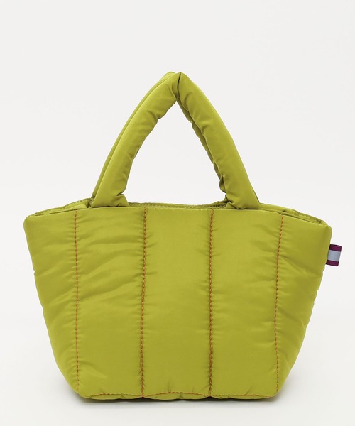 COOCO（クーコ）の「キルティングミニトートバッグ（トートバッグ・レディース・ブラック/オレンジ/キャメル/イエロー×グリーン・9）」の13枚目の写真