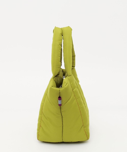 COOCO（クーコ）の「キルティングミニトートバッグ（トートバッグ・レディース・ブラック/オレンジ/キャメル/イエロー×グリーン・9）」の14枚目の写真