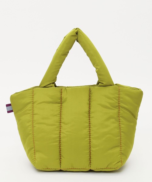 COOCO（クーコ）の「キルティングミニトートバッグ（トートバッグ・レディース・ブラック/オレンジ/キャメル/イエロー×グリーン・9）」の15枚目の写真