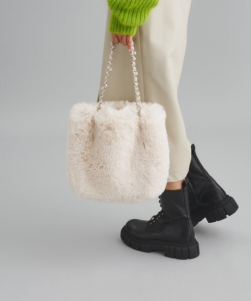 Diagram（ダイアグラム）の「チェーンファーバッグ（ショルダーバッグ・レディース・パープル・FREE）」の3枚目の写真