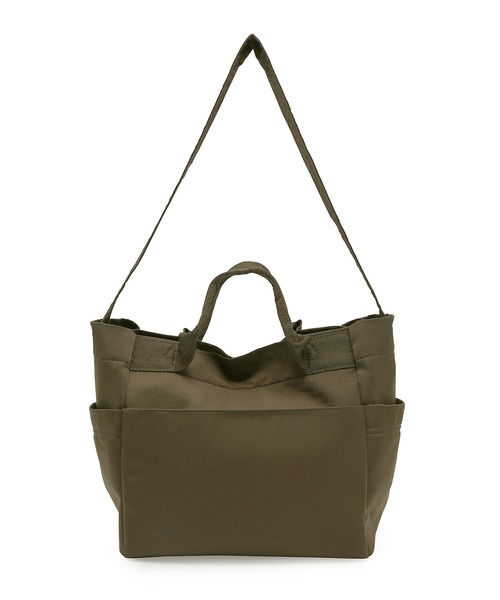 SALON adam et rope'（サロン アダム エ ロペ）の「【WEB限定】[ユニセックスで使える・セットアイテム]ナイロンマルチウェイトート+保冷バッグセット（トートバッグ・レディース・ブラック/カーキ/ピンク・FREE）」の15枚目の写真