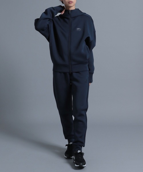 HEREIAM（ヘレイアム）の「【HEREIAM】メロウダンボールJOGパンツ（スウェットパンツ・レディース・ベージュ/ネイビー・SMALL/MEDIUM）」の15枚目の写真
