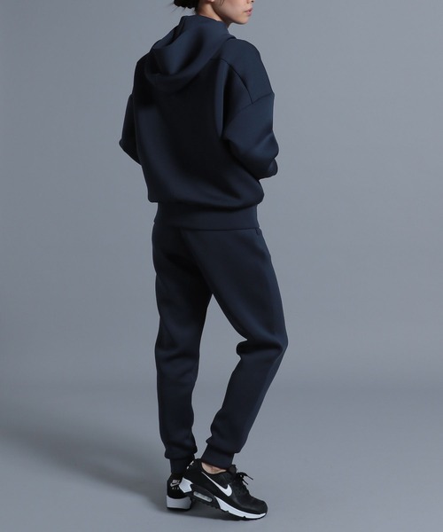 HEREIAM（ヘレイアム）の「【HEREIAM】メロウダンボールJOGパンツ（スウェットパンツ・レディース・ベージュ/ネイビー・SMALL/MEDIUM）」の11枚目の写真