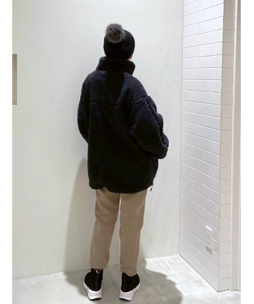 HEREIAM（ヘレイアム）の「【HEREIAM】メロウダンボールJOGパンツ（スウェットパンツ・レディース・ベージュ/ネイビー・SMALL/MEDIUM）」の20枚目の写真