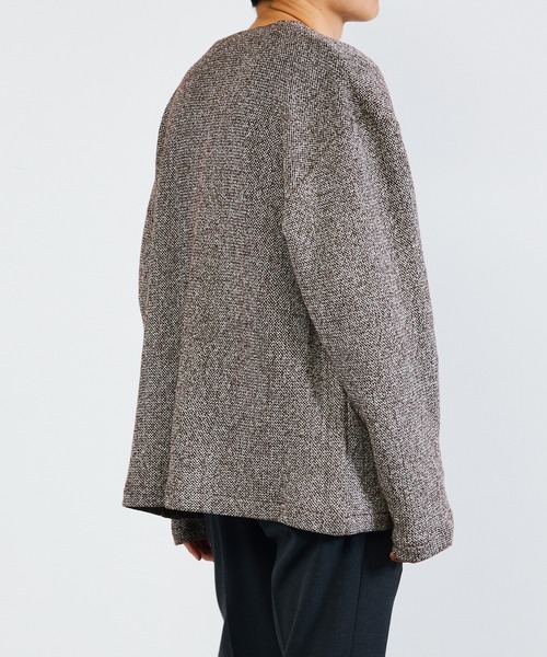 KIIT（キート）の「KIIT キート / CARDIGAN カーディガン / KIO-T98-005（カーディガン/ボレロ・メンズ・ブラウン・1/2/3）」の12枚目の写真