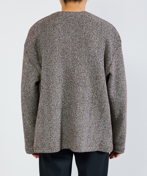 KIIT（キート）の「KIIT キート / CARDIGAN カーディガン / KIO-T98-005（カーディガン/ボレロ・メンズ・ブラウン・1/2/3）」の15枚目の写真