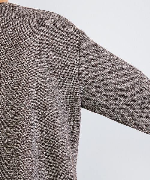 KIIT（キート）の「KIIT キート / CARDIGAN カーディガン / KIO-T98-005（カーディガン/ボレロ・メンズ・ブラウン・1/2/3）」の16枚目の写真