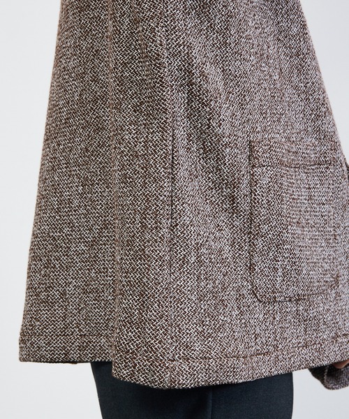 KIIT（キート）の「KIIT キート / CARDIGAN カーディガン / KIO-T98-005（カーディガン/ボレロ・メンズ・ブラウン・1/2/3）」の18枚目の写真