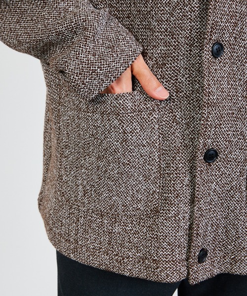 KIIT（キート）の「KIIT キート / CARDIGAN カーディガン / KIO-T98-005（カーディガン/ボレロ・メンズ・ブラウン・1/2/3）」の19枚目の写真