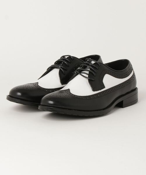 SARABANDE（サラバンド）の「SARABANDE /  本革 レースアップシューズ  ウィングチップ モカシン チロリアン(6932)(6935)(6936)（ドレスシューズ・メンズ・ブラウン/ブラック×ホワイト/キャメル/ブラック/ブラウン系2/ブラウン系その他2/ブラック系その他/ブラウン系1/ブラック系その他2/ブラウン系その他/ワインレッド・39/40/41/42/43/44/45/46/47/48/50）」の21枚目の写真