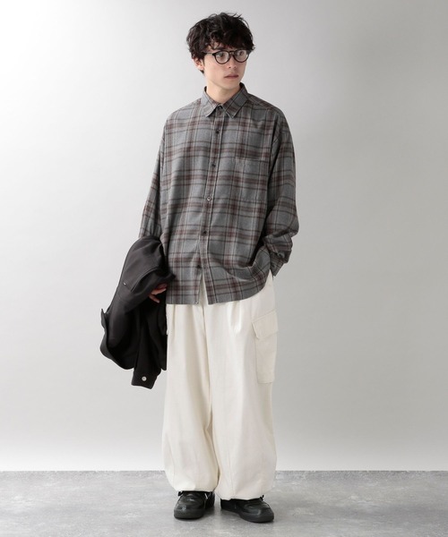 RAGEBLUE(レイジブルー)の「裏起毛ミリタリーカーゴパンツ(カーゴパンツ・メンズ・ダークグリーン/オフホワイト/ブラック・MEDIUM/LARGE)」の5枚目の写真