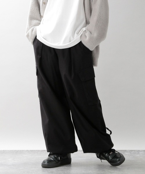 RAGEBLUE(レイジブルー)の「裏起毛ミリタリーカーゴパンツ(カーゴパンツ・メンズ・ダークグリーン/オフホワイト/ブラック・MEDIUM/LARGE)」の17枚目の写真