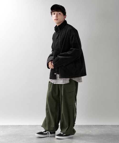 RAGEBLUE(レイジブルー)の「裏起毛ミリタリーカーゴパンツ(カーゴパンツ・メンズ・ダークグリーン/オフホワイト/ブラック・MEDIUM/LARGE)」の20枚目の写真