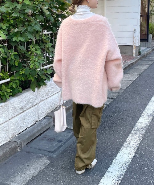 w closet(ダブルクローゼット)の「コットンカーゴパンツ(カーゴパンツ・レディース・カーキ/キナリ/ブラック・FREE)」の21枚目の写真