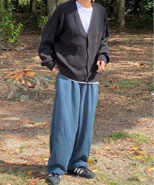 kutir（クティール）の「ボリュームニットカーディガン（カーディガン/ボレロ・メンズ・ダークブルー/ブラック/ダークグリーン・MEDIUM/LARGE）」の22枚目の写真