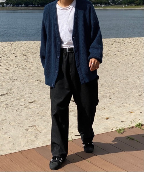 kutir（クティール）の「ボリュームニットカーディガン（カーディガン/ボレロ・メンズ・ダークブルー/ブラック/ダークグリーン・MEDIUM/LARGE）」の10枚目の写真