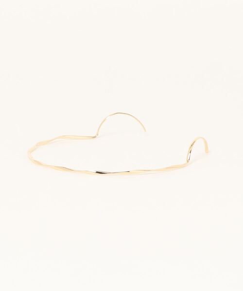 Heather（ヘザー）の「ニュアンスバックカチューシャ　171554（カチューシャ・レディース・シルバー/ゴールド・ONE SIZE）」の3枚目の写真