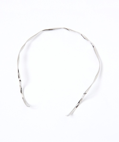 Heather（ヘザー）の「ニュアンスバックカチューシャ　171554（カチューシャ・レディース・シルバー/ゴールド・ONE SIZE）」の9枚目の写真