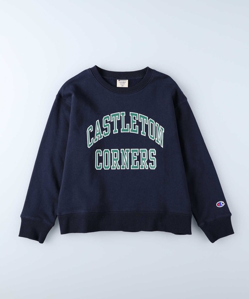 Champion（チャンピオン）の「【Champion】カレッジロゴスウェット（スウェット・キッズ・キナリ/ネイビー・130/140/120/105）」の19枚目の写真