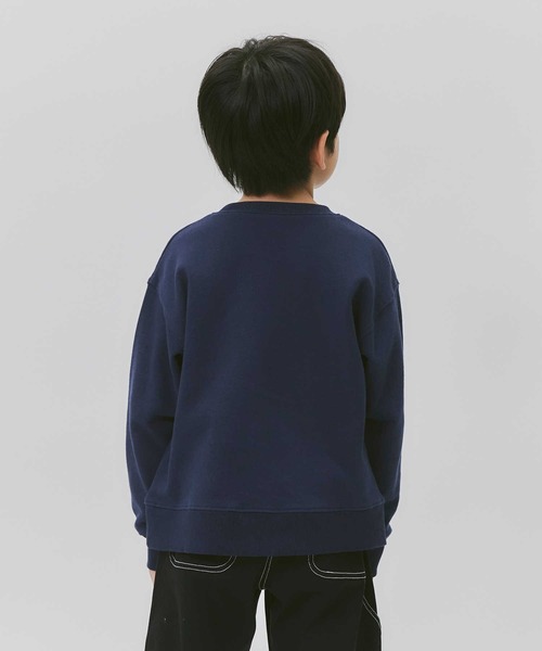 Champion（チャンピオン）の「【Champion】カレッジロゴスウェット（スウェット・キッズ・キナリ/ネイビー・130/140/120/105）」の15枚目の写真